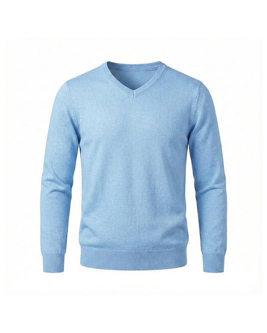 Maglione V-Neck in Cashmere Classico di Tommy